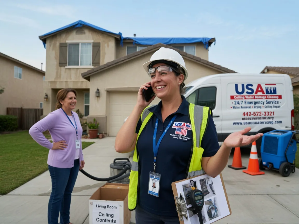 Ceiling Water Damage Restoration Metamora, IN FAQs