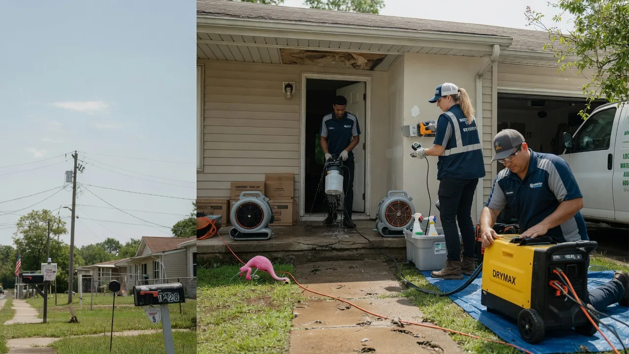 Storm Damage Water Removal in Metamora, IN near me